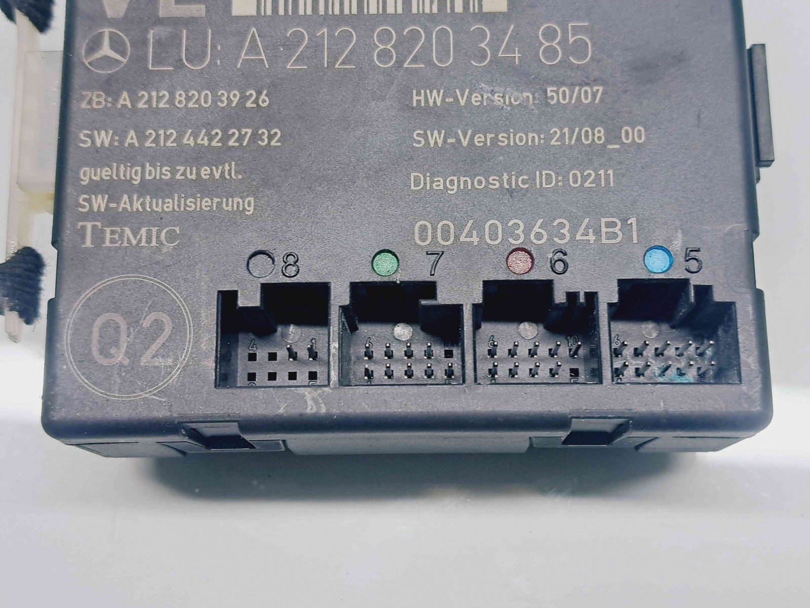 Modul confort Mercedes Clasa C (W204) [Fabr 2007-2014] A2128203485 - imagine 3