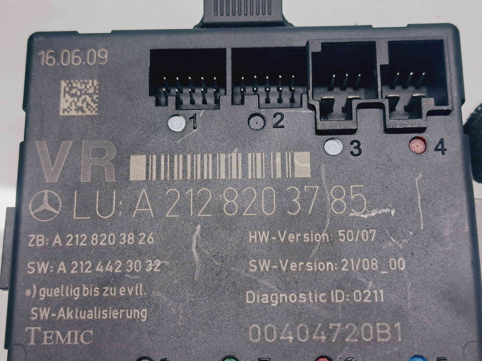 Modul confort Mercedes Clasa C (W204) [Fabr 2007-2014] A2128203785 - imagine 5