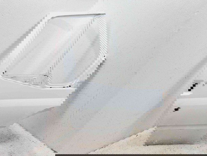 Usa dreapta fata Ford Transit [Fabr 2006-2013] FROZEN WHITE