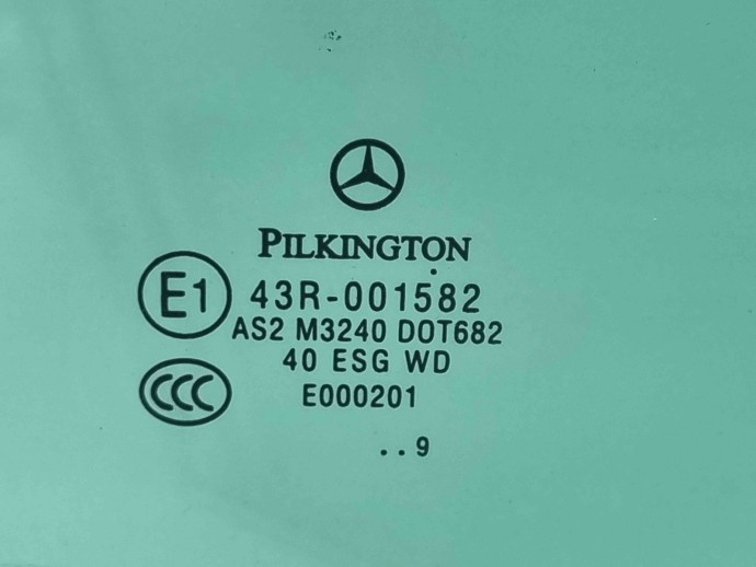 Geam usa dreapta fata Mercedes Clasa C (W204) [Fabr 2007-2014] OEM