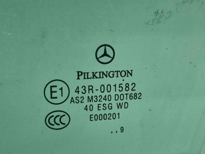 Geam usa stanga fata Mercedes Clasa C (W204) [Fabr 2007-2014] OEM