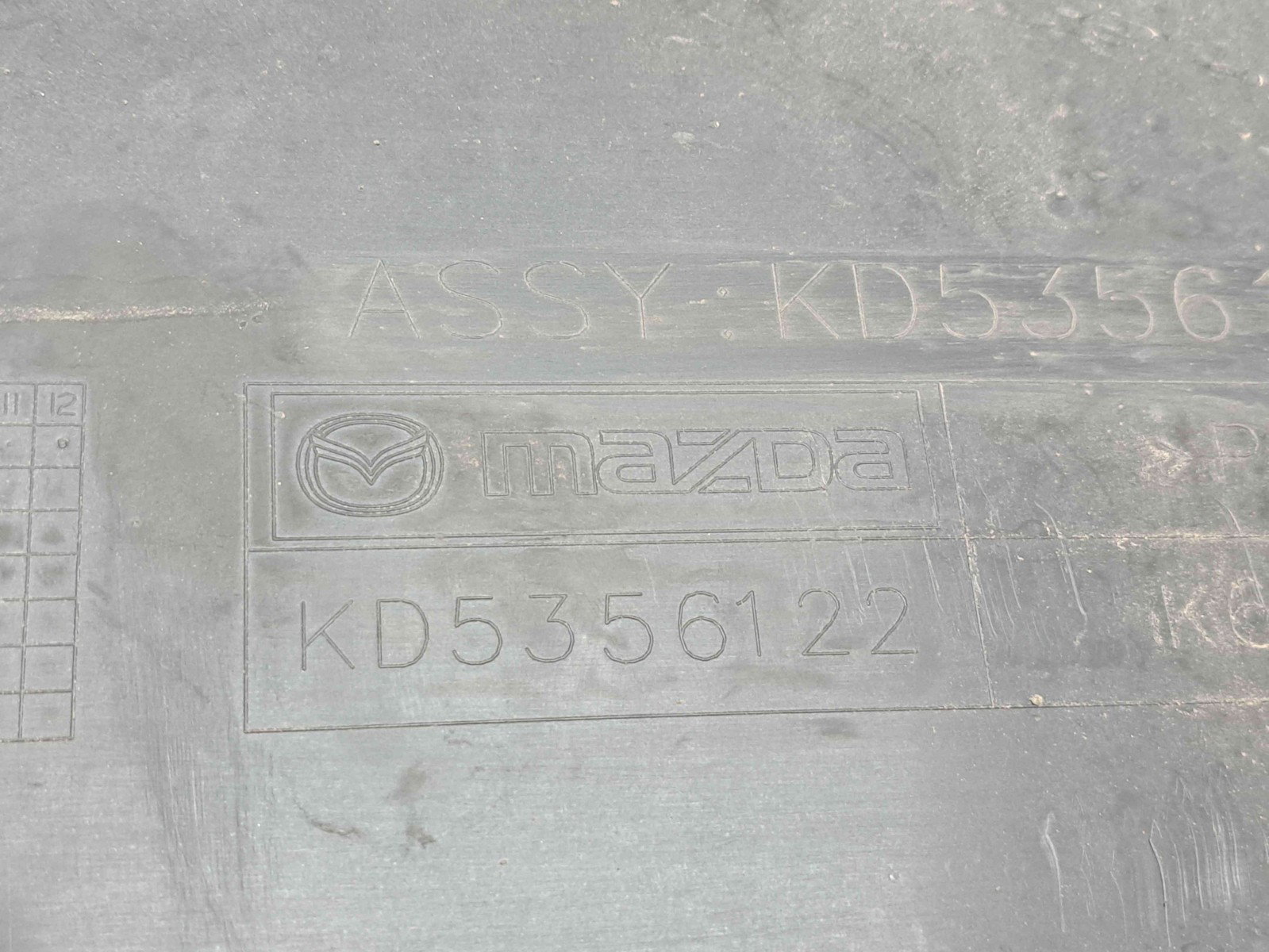 Scut lateral stanga MAZDA CX-5 (KE) [Fabr 2011-2016] KD5356122 - imagine 2