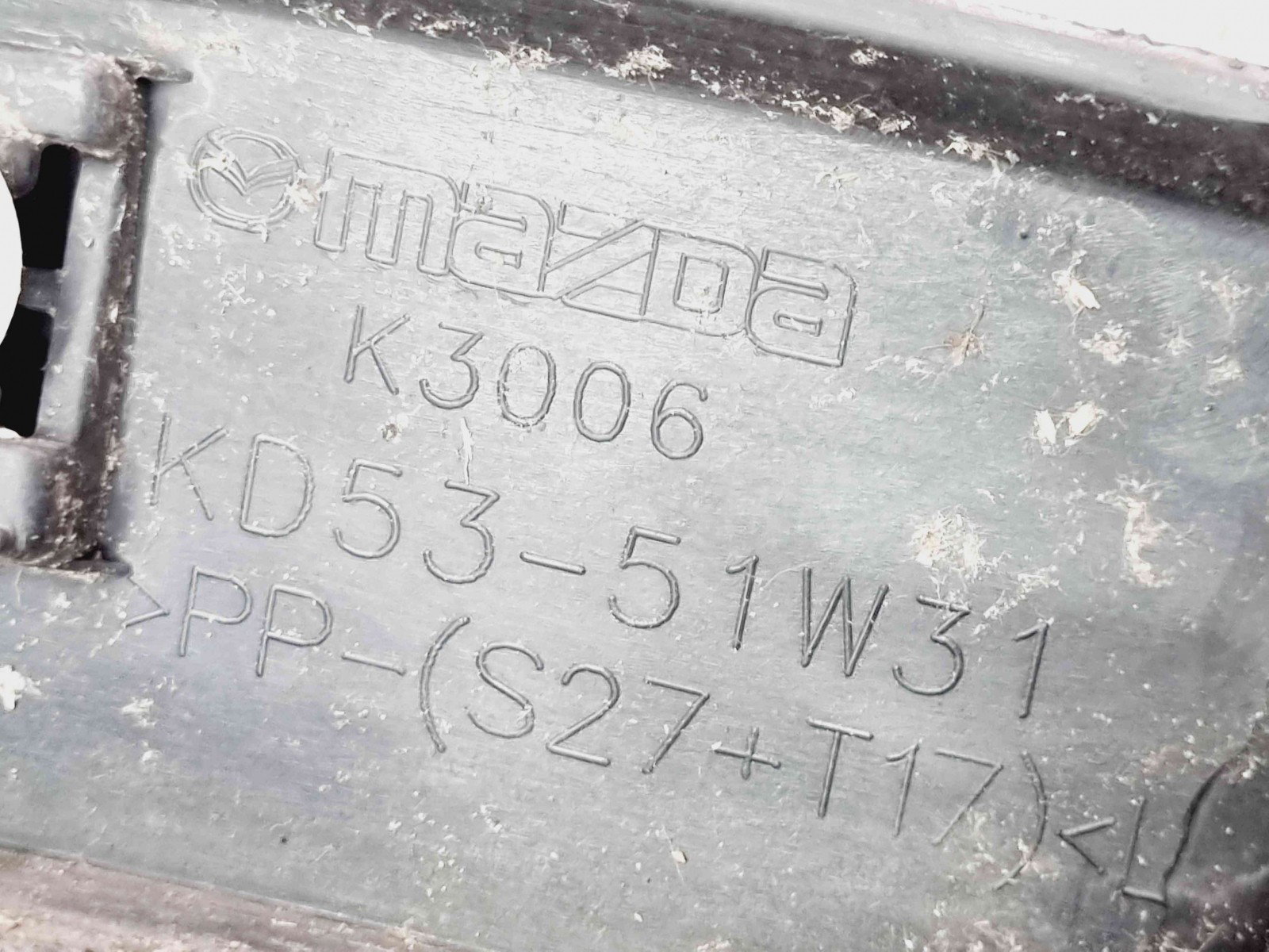 Ornament aripa stanga fata MAZDA 6 (GJ1) [Fabr 2014-2021] KD53-51W31 - imagine 5