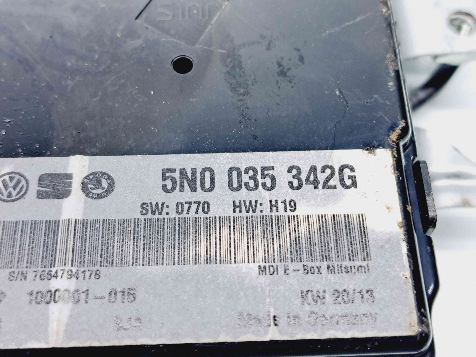 Modul audio Skoda Rapid (NH3) [Fabr 2012-2019] 5N0035342G - imagine 2