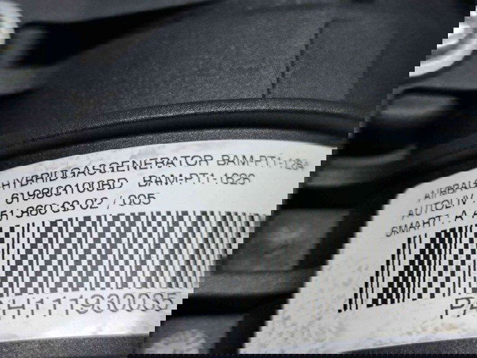  Airbag pasager SMART Fortwo Coupe (W451) [Fabr 2006-2014] A4518603302