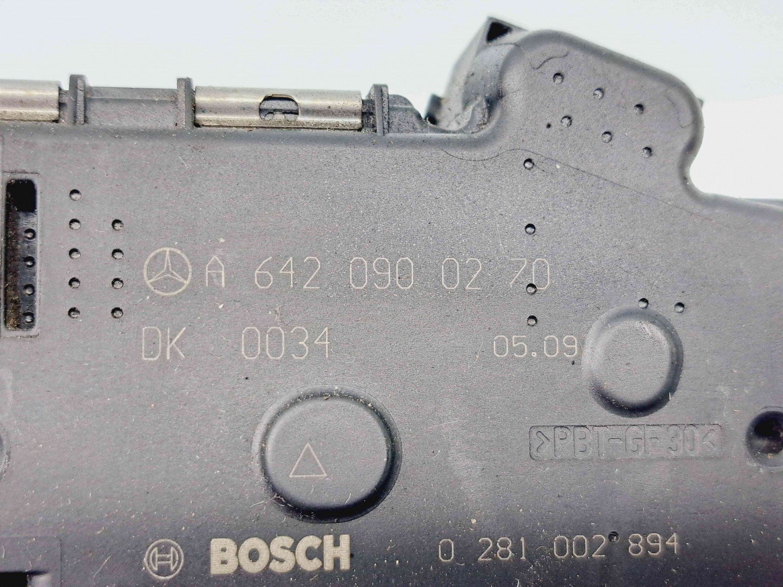 Clapeta acceleratie Mercedes Clasa E (W212) AMG [Fabr 2009-2016] A6420900270 3.0 CDI 642850 170KW / 231CP 3.0 CDI 642850 170KW / 231CP - imagine 2