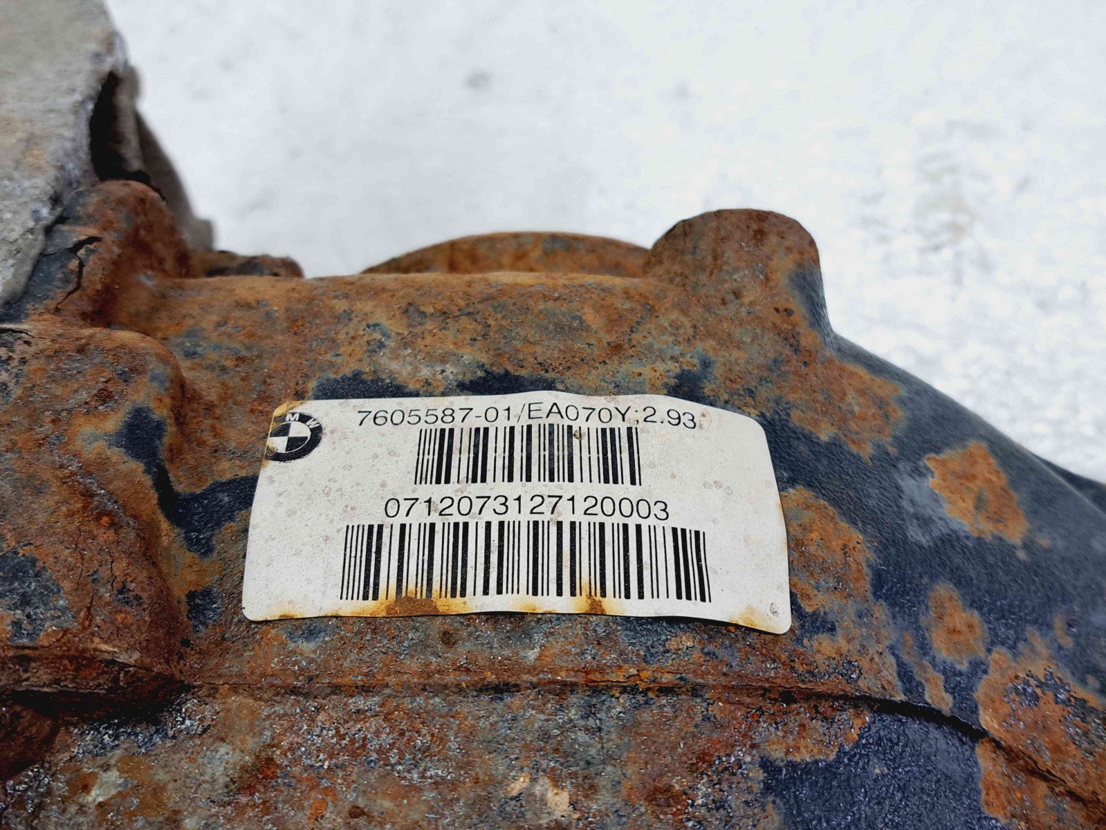 Grup diferential spate Bmw 1 (F20, F21) [Fabr 2011-2017] 7605587 1.6 N47T 85KW / 120CP 1.6 N47T 85KW / 120CP - imagine 2