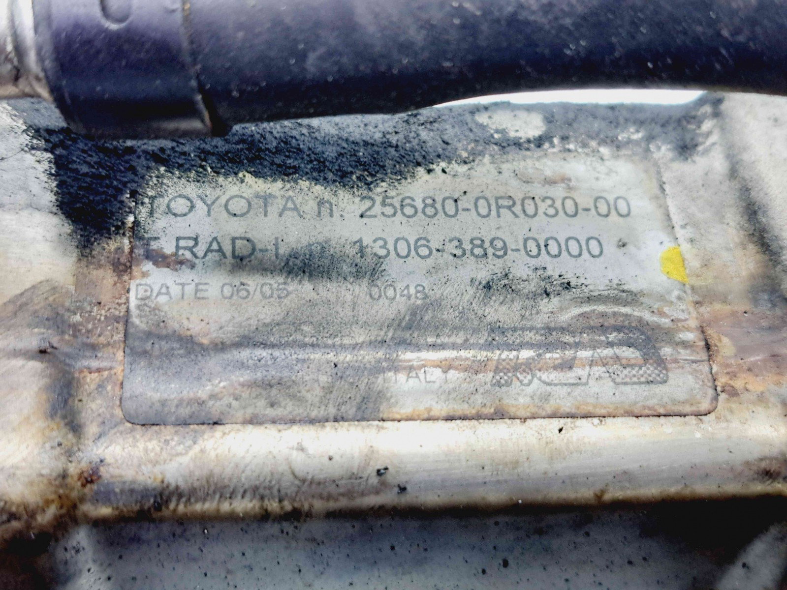 Racitor gaze LEXUS IS II (GSE2, ALE2, USE2) [Fabr 2005-2013] 25680-0R030 2.2 2AD-FHV 2.2 2AD-FHV 80KW / 109CP - imagine 2