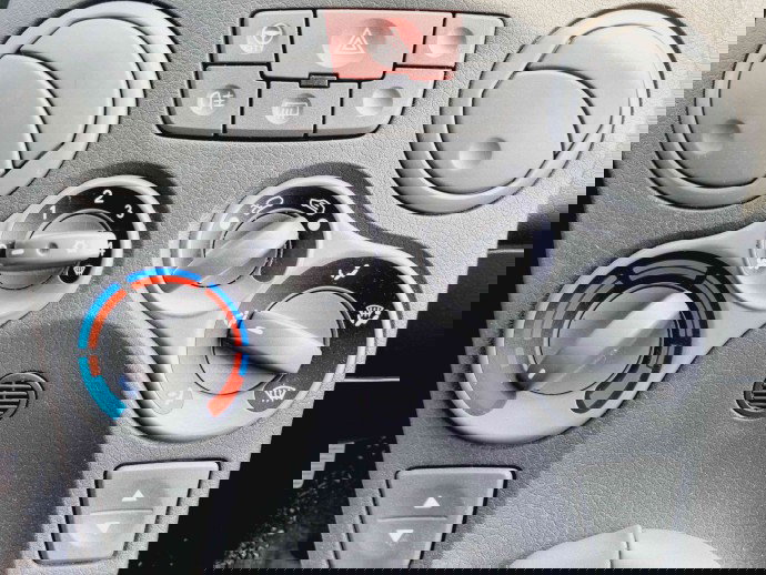  Panou comanda clima Fiat Panda (169) [Fabr 2003-2012] OEM