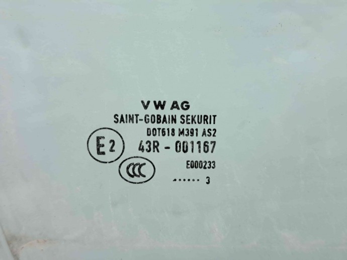Geam usa dreapta fata Skoda Rapid (NH3) [Fabr 2012-2019] OEM