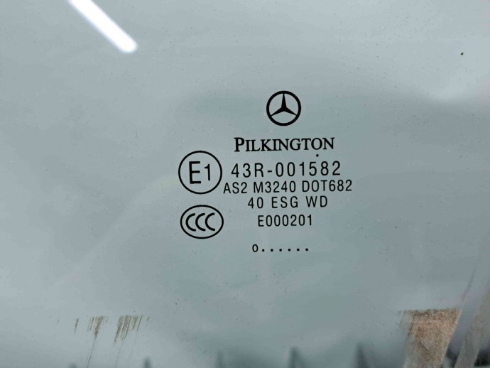 Geam usa stanga fata Mercedes Clasa C (W204) [Fabr 2007-2014] OEM