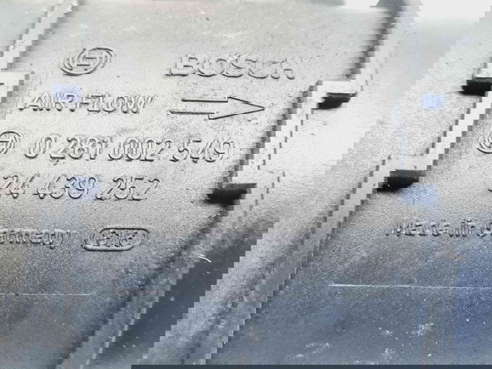 Debitmetru aer Opel Astra H [Fabr 2004-2009] 24439252 | 0281002549 1.7 CDTI Z17DTH  1.7 CDTI Z17DTH 80KW / 109CP