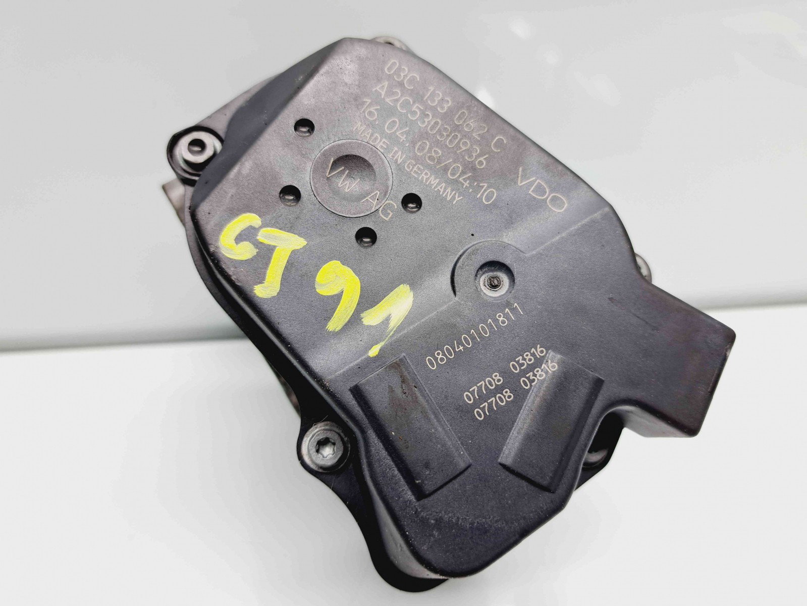 Clapeta acceleratie Volkswagen Eos (1F7, 1F8) [Fabr 2006-2015] 03C133062C 1.4 Benz CAXA 90KW / 122CP 1.4 Benz CAXA 90KW / 122CP - imagine 3