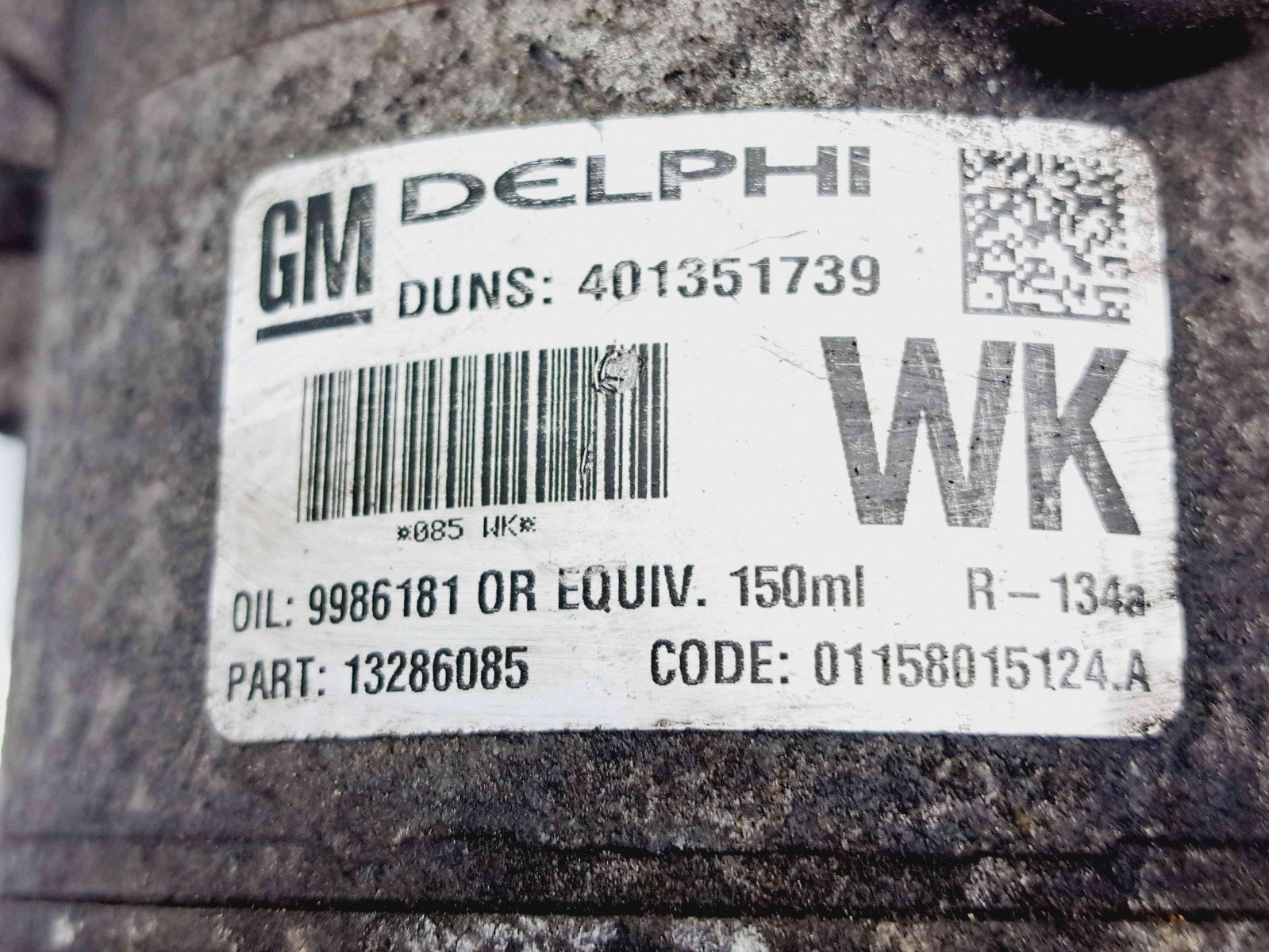 Compresor clima Opel Zafira B (A05) [Fabr 2006-2011] 401351739 1.6 Benz Z16XEP 1.6 Benz Z16XEP 77KW / 105CP - imagine 2