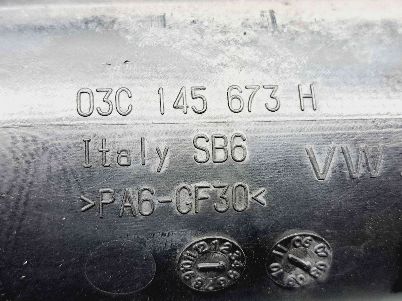 Tub intercooler Volkswagen Eos (1F7, 1F8) [Fabr 2006-2015] 03C145673H 1.4 Benz CAXA 90KW / 122CP 1.4 Benz CAXA 90KW / 122CP - imagine 2