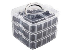 Set cleme/clipsuri reconditionare auto 620buc