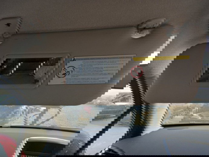 Parasolar stanga Peugeot 207 1.4 OEM 2007-2012