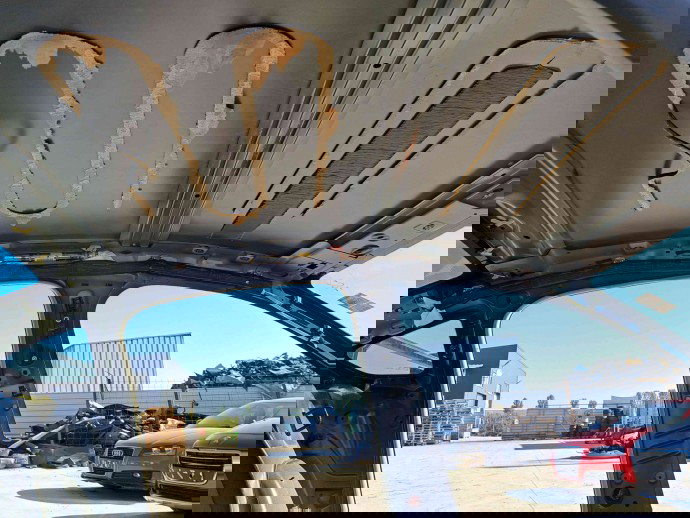  Airbag cortina stanga Citroen C5 (III) [ Fabr 2008-prezent] OEM