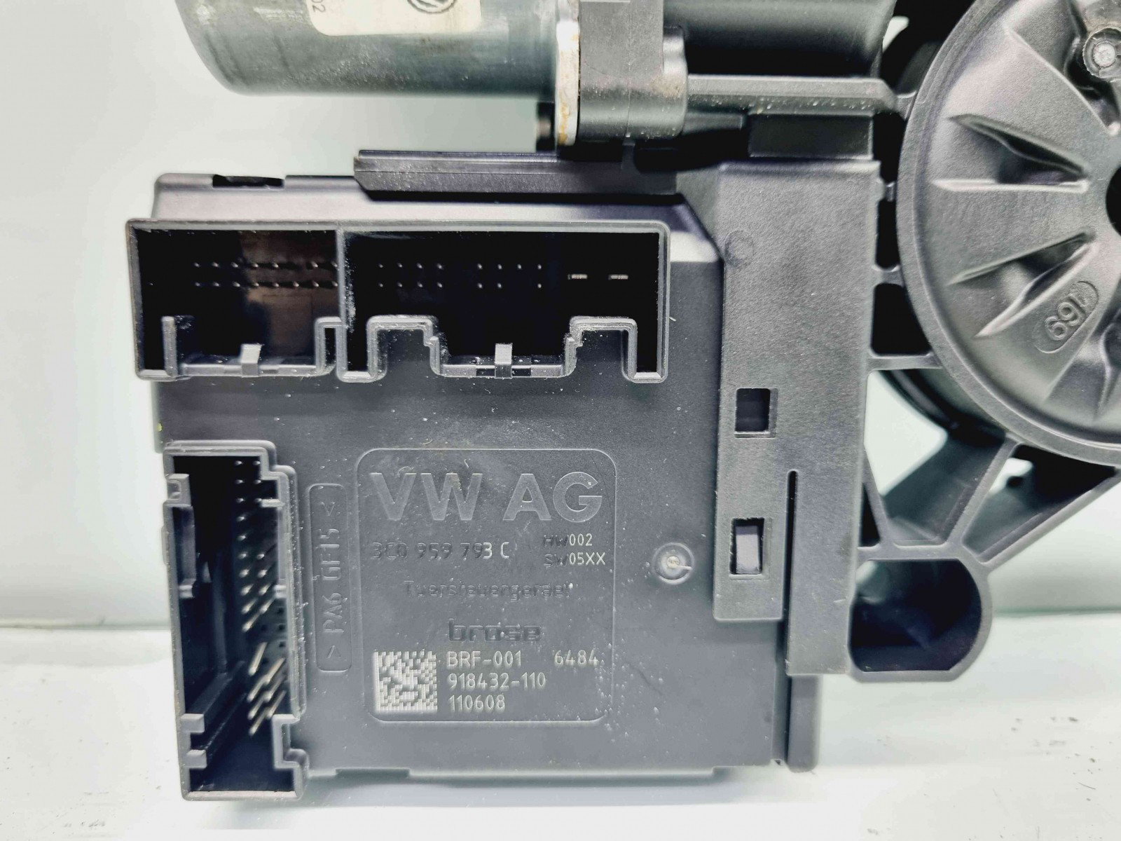 Motoras geam dreapta fata Volkswagen Passat B7 (362) [Fabr 2010-2014] 3AA959701A - imagine 3