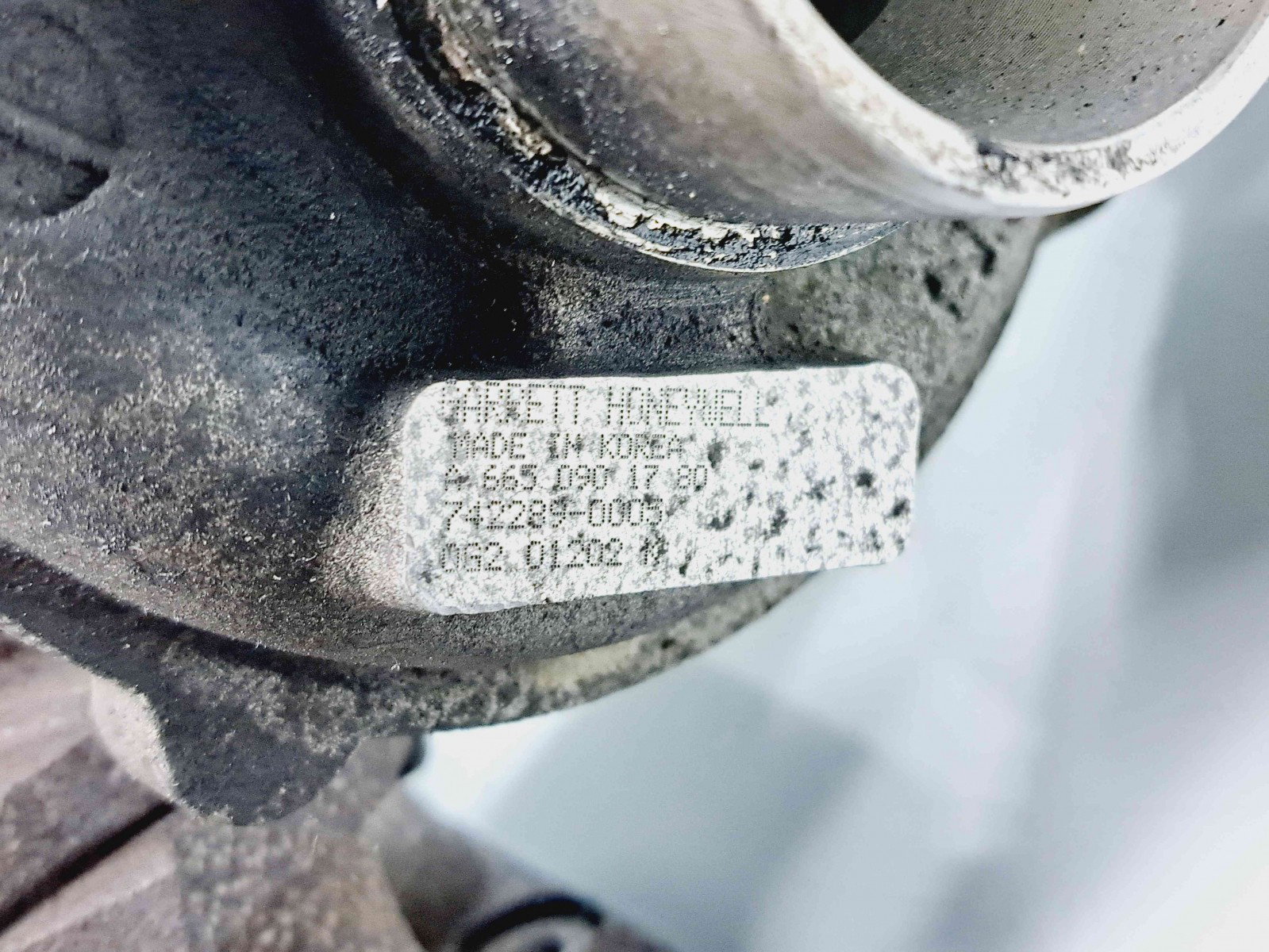 Turbina SSANGYONG Rodius [Fabr 2004-2013] 742289-0005 2.7 D27DT (OM6) 2.7 D27DT (OM6) 80KW / 109CP - imagine 2