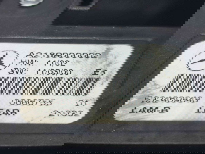  Modul control lumini Mercedes Clasa C (W204) [Fabr 2007-2014] A2189000002