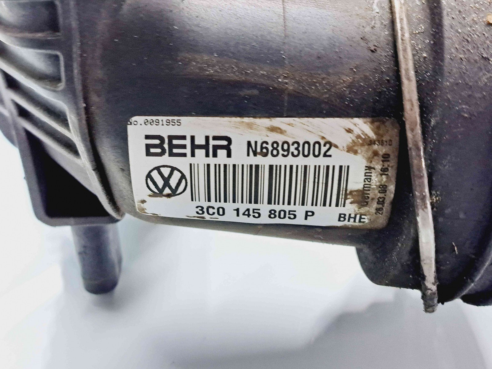 Radiator intercooler Volkswagen Passat B6 Variant (3C5) [Fabr 2005-2010] 3C0145805P 2.0 TDI CBAB 103KW / 140CP 2.0 TDI CBAB 103KW / 140CP - imagine 2