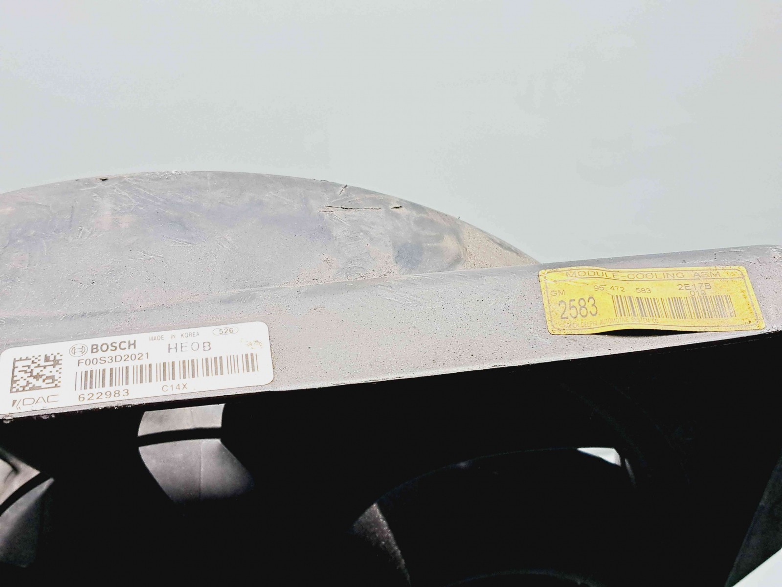 Electroventilator Chevrolet Captiva (T100) [Fabr 2006-2018] F00S3D2021/95472583 2.0 2.0 110KW / 150CP - imagine 2