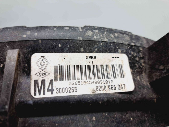 Electroventilator Renault Clio 3 [Fabr 2005-2012] 8200966247 1.2 Benz D4F740  1.2 Benz D4F740 66KW / 90CP