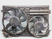 Electroventilator Audi A3 (8P1) [Fabr 2003-2012] 1K0121207BC 2.0 TDI CBAB 103KW / 140CP  