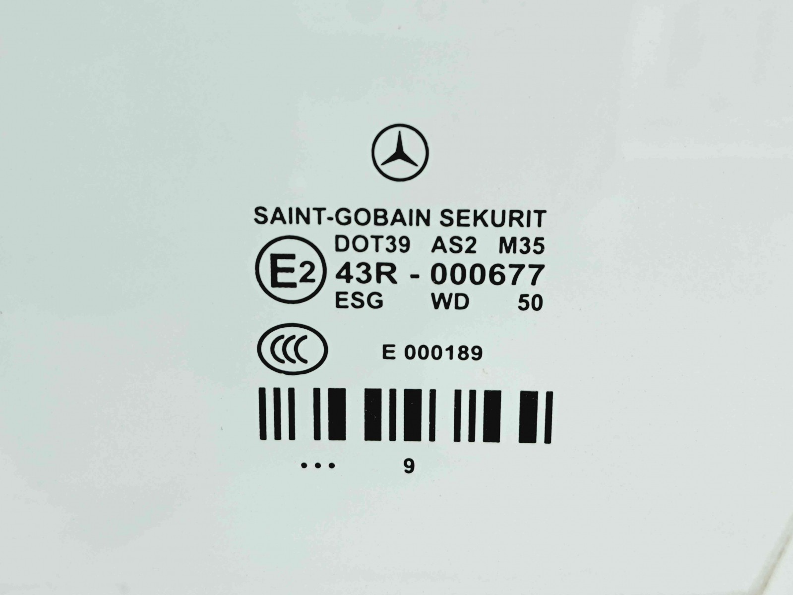 Geam usa stanga fata Mercedes Clasa E (W212) AMG [Fabr 2009-2016] OEM - imagine 2