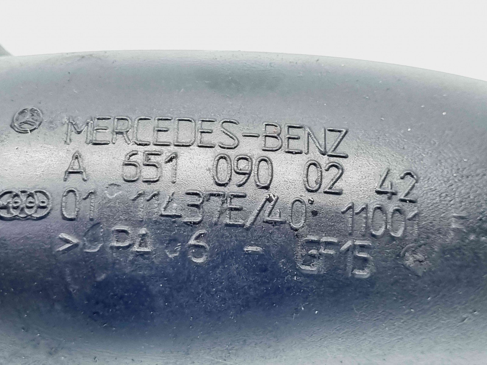 Tub intercooler Mercedes Clasa E Coupe (C207) [Fabr 2009-2016] A6510900242 2.2 CDI 651911 2.2 CDI 651911 143KW / 194CP - imagine 2