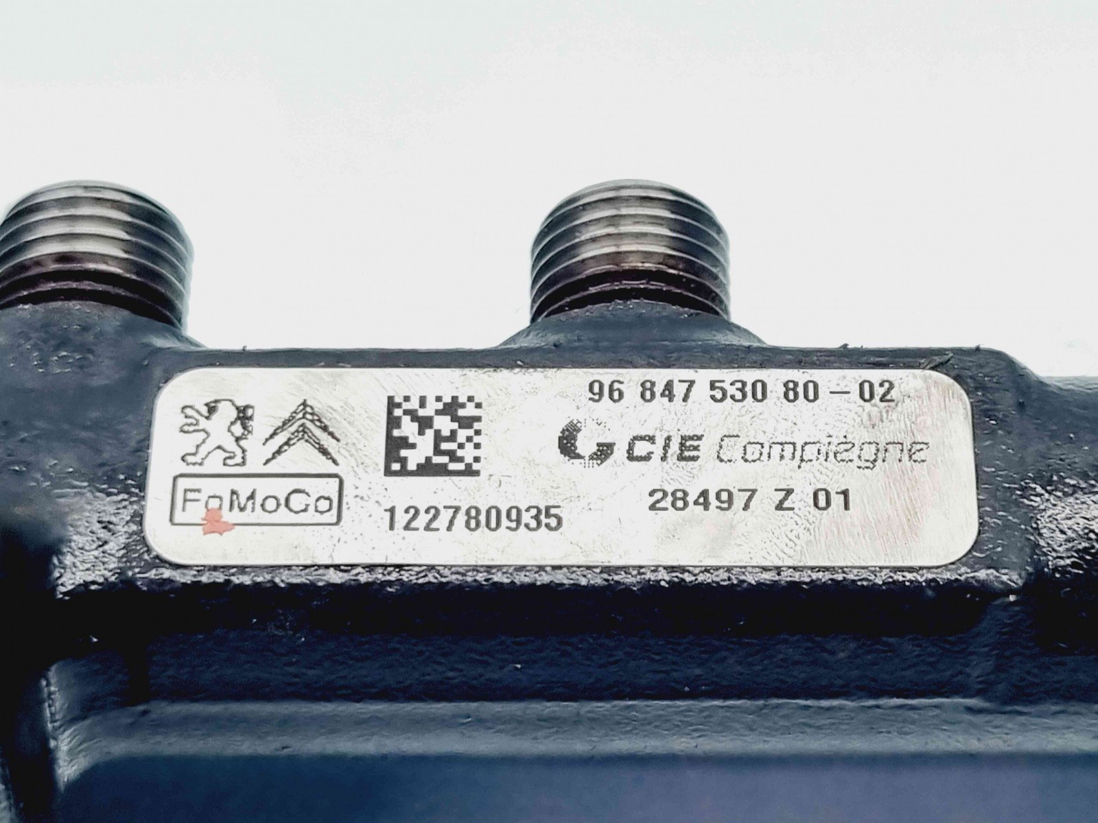 Rampa injectoare Peugeot 3008 Break [Fabr 2009-2016] 9684753080 1.6 9H05 DV6C 1.6 9H05 DV6C 77KW / 105CP - imagine 3