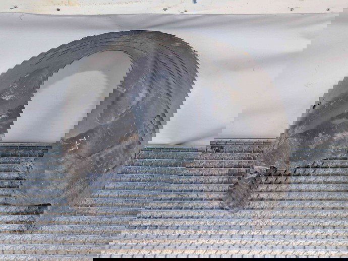 Carenaj roata dreapta fata Ford Transit Connect (P65) [Fabr 2002-2013] 2T14-16114-AH