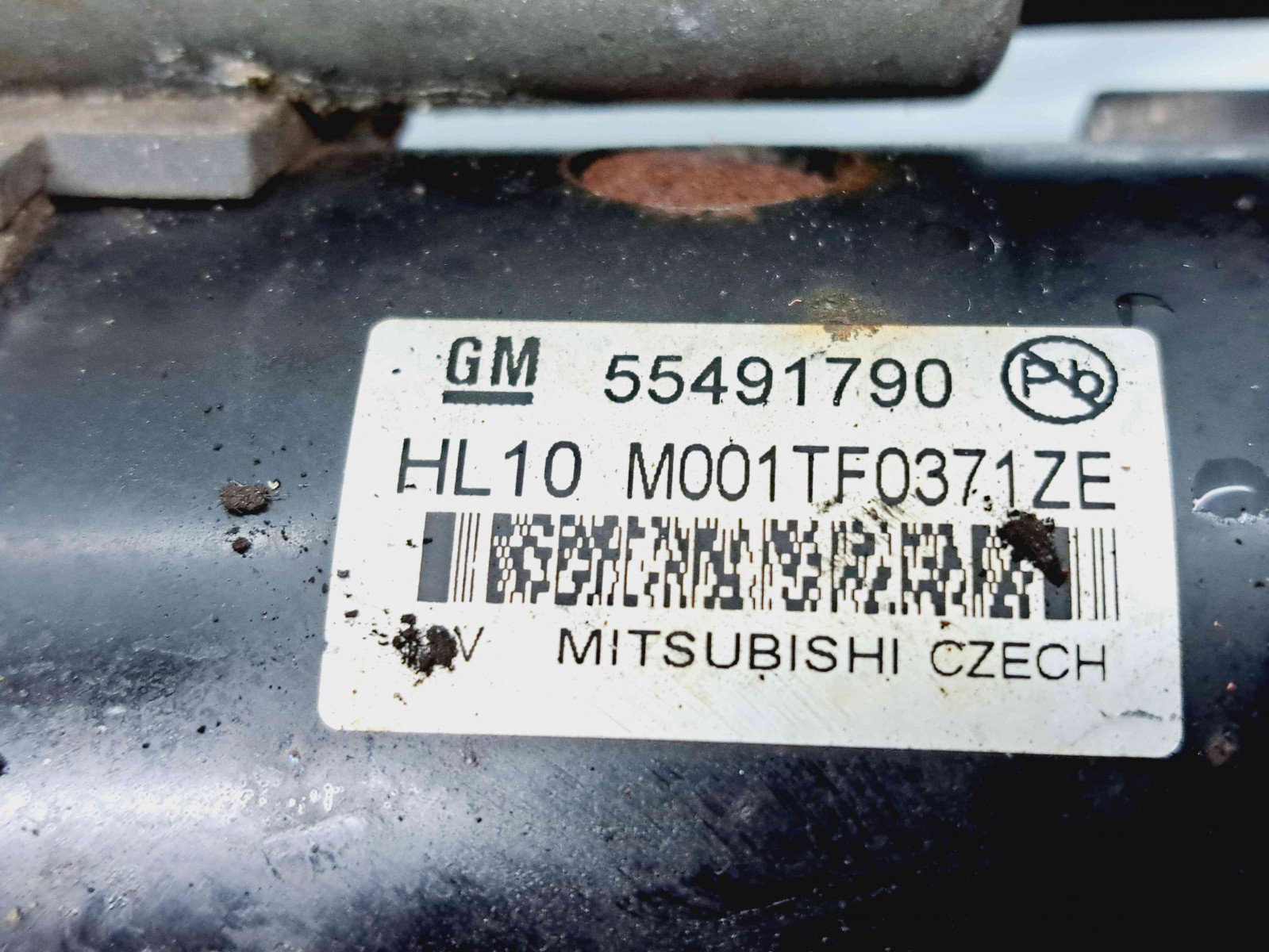 Electromotor 13 dinti Opel Astra K Hatchback [Fabr 2015-2022] 55491790 1.6 LWV B16DTU 1.6 LWV B16DTU77KW / 105CP - imagine 2