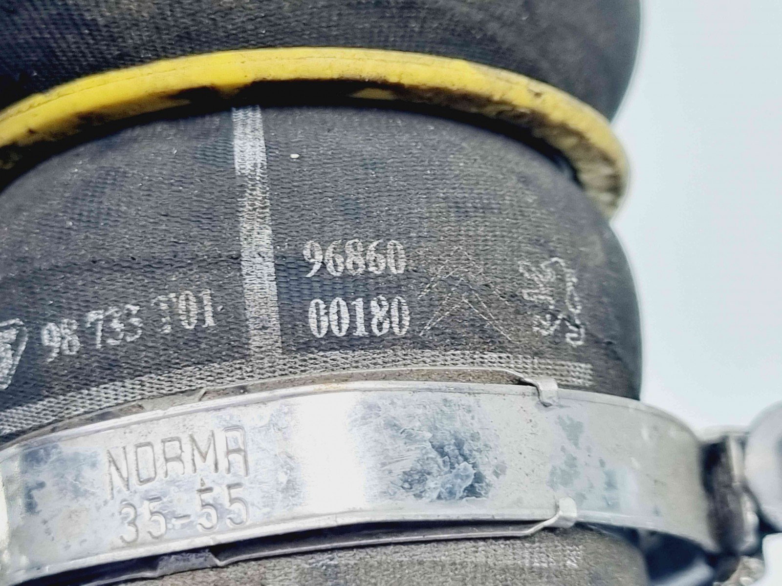 Furtun intercooler Peugeot 3008 Break [Fabr 2009-2016] 9685000180 1.6 9H05 DV6C 1.6 9H05 DV6C 77KW / 105CP - imagine 2