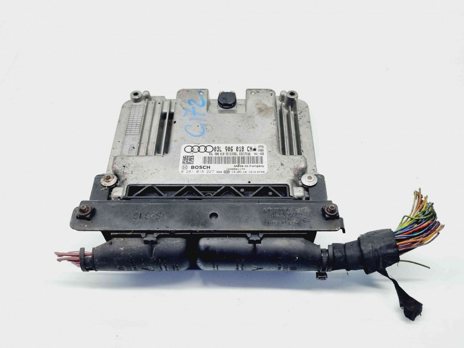 Calculator motor ECU Audi Q3 (8UB) [Fabr 2011-2018] 03L906018CN n 0281018227 2.0 TDI CFFB 103KW / 140CP 2.0 TDI CFFB 103KW / 140CP - imagine 2