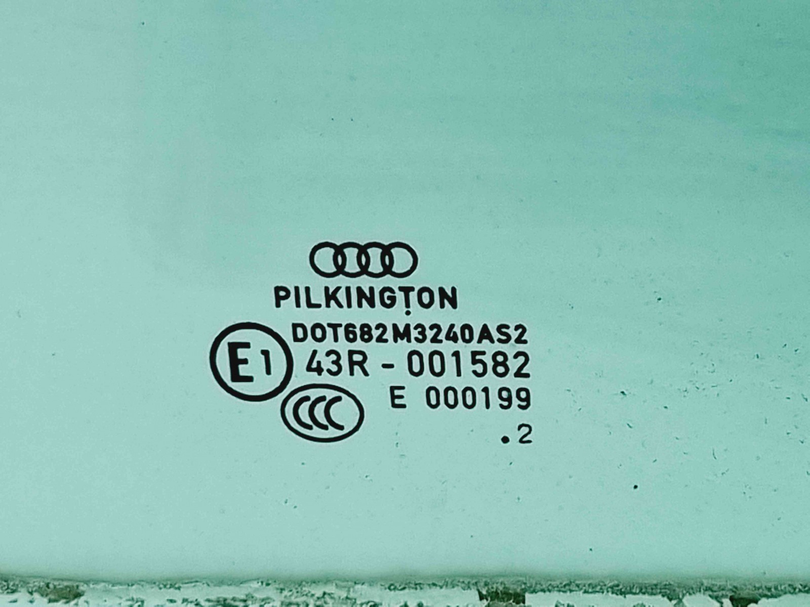 Geam usa stanga spate Audi A4 (8K2, B8) Facelift [Fabr 2008-2015] OEM - imagine 2