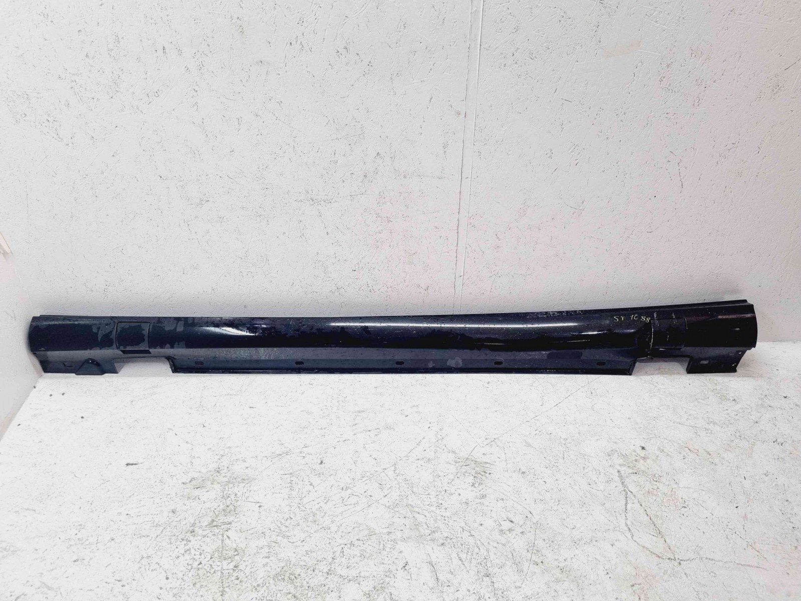 Prag lateral stanga Mercedes Clasa E (W212) AMG [Fabr 2009-2016] 197 Negru Obsidian - imagine 1