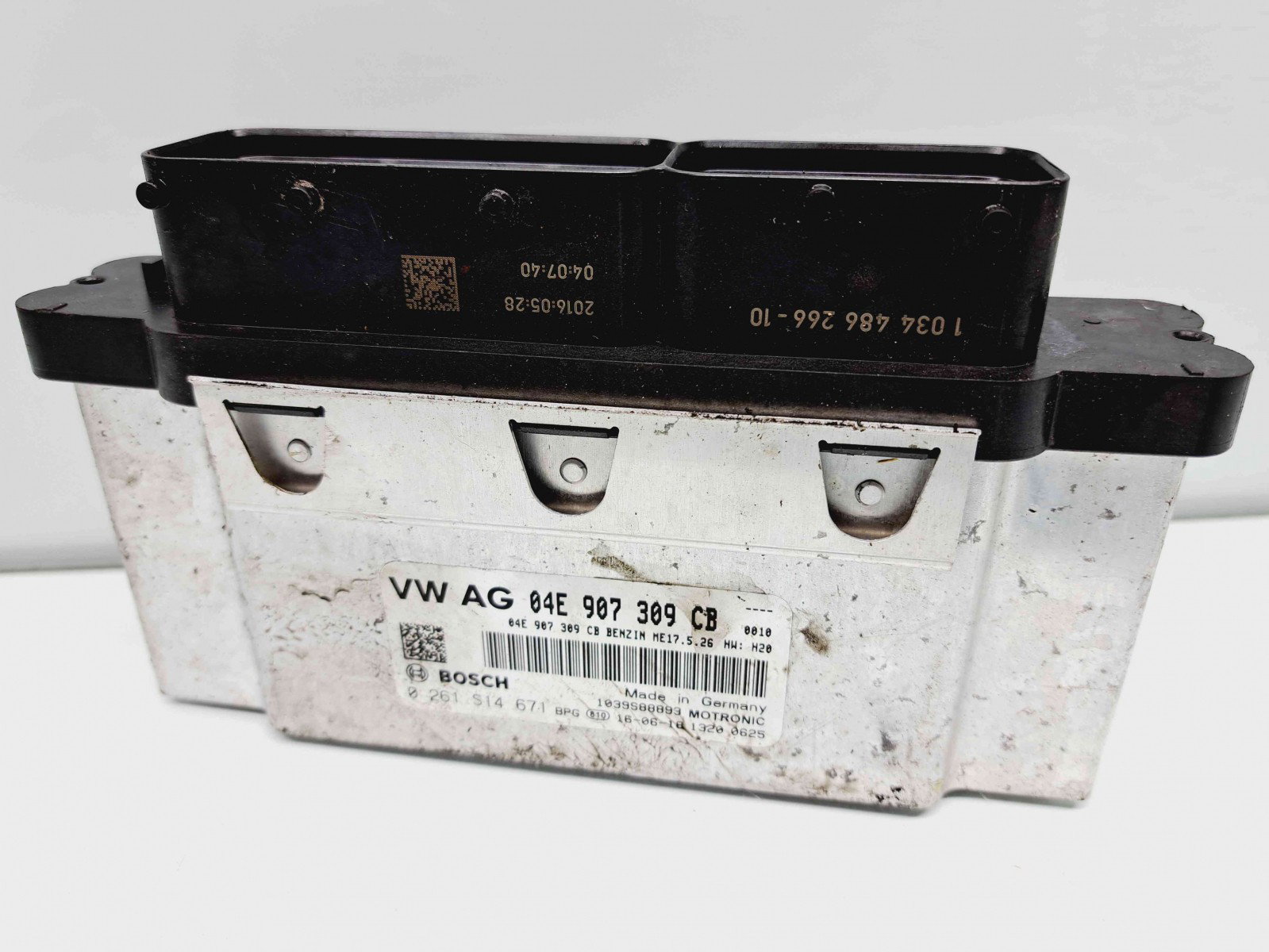 Calculator motor ECU Skoda Fabia 3 (NJ3) [Fabr 2014-2022] 04E907309CB 1.0 Benz CHYA 44KW / 60CP 1.0 Benz CHYA 44KW / 60CP