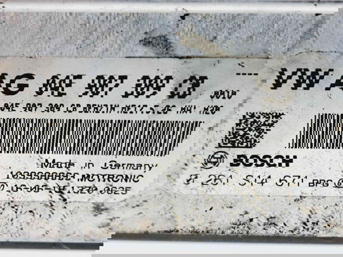 Calculator motor ECU Skoda Fabia 3 (NJ3) [Fabr 2014-2022] 04E907309CB 1.0 Benz CHYA 44KW / 60CP 1.0 Benz CHYA 44KW / 60CP