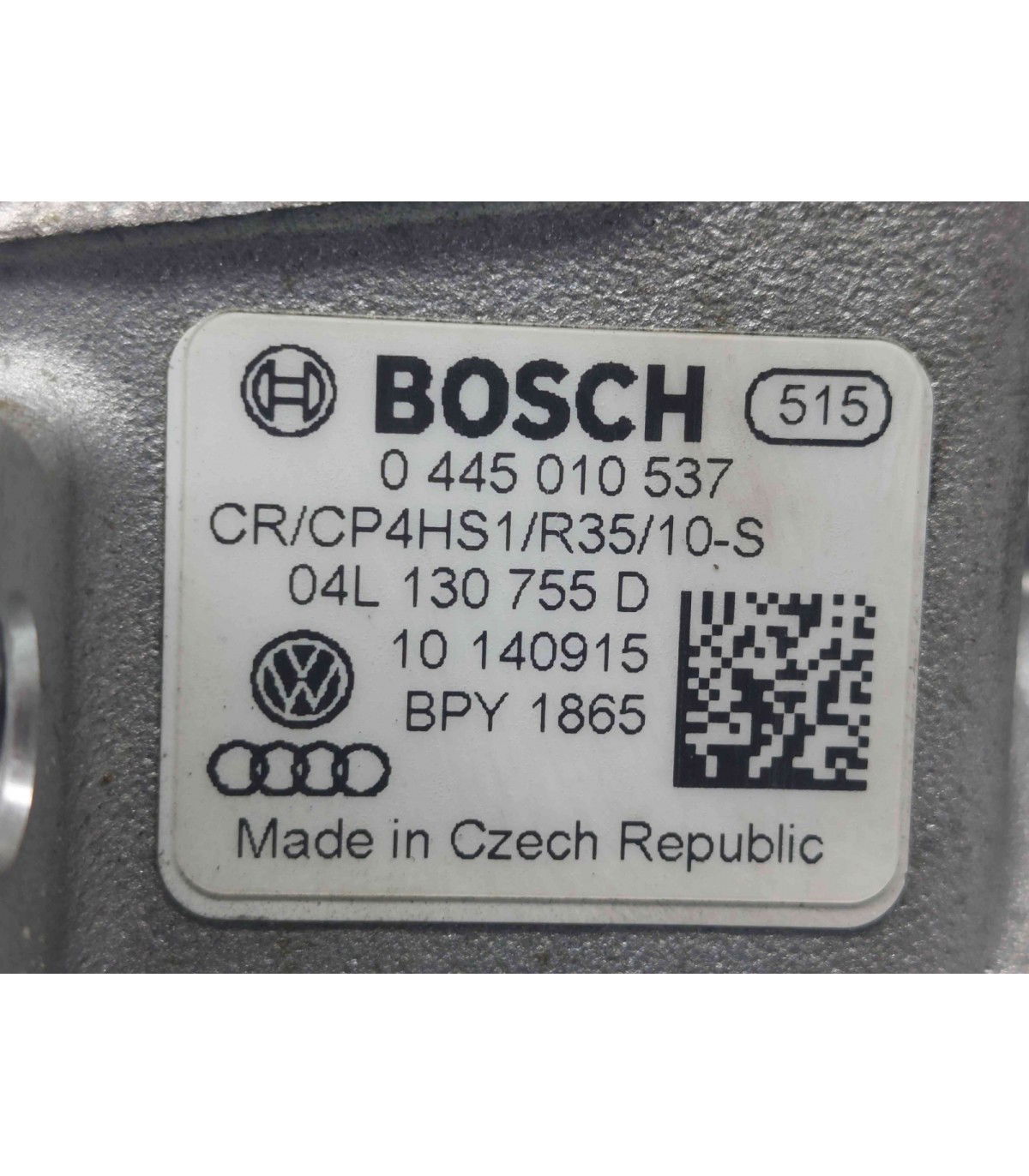 Pompa inalta presiune Audi A6 (4G5, C7) [Fabr 2011-2017] 04L130755D 2.0 TDI CNHA  140KW / 190CP 2.0 TDI CNHA 140KW / 190CP