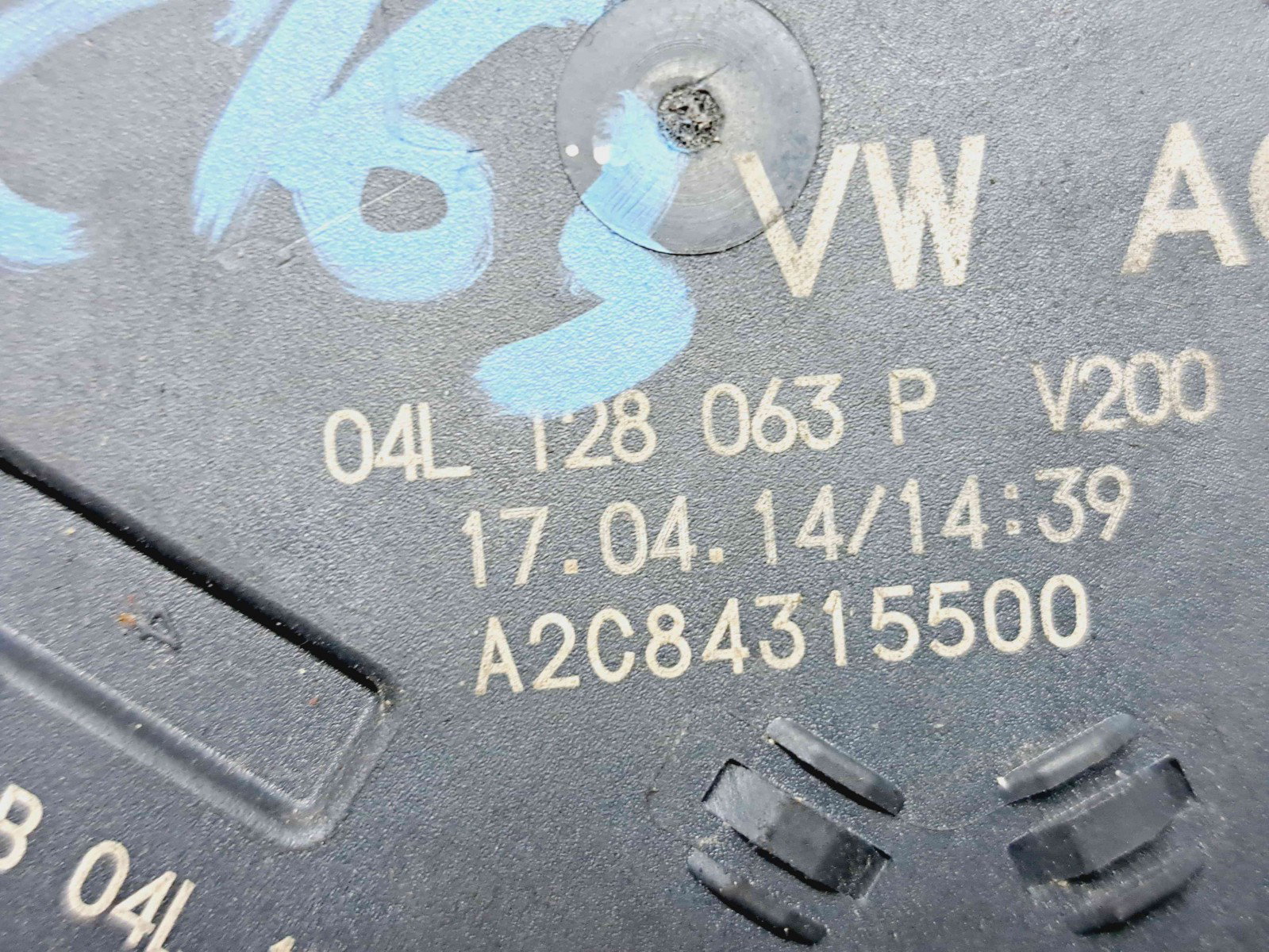Clapeta acceleratie Skoda Octavia 3 (5E3) [Fabr 2012-2020] 04L128063P 2.0 TDI CKFC 110KW / 150CP 2.0 TDI CKFC 110KW / 150CP - imagine 2