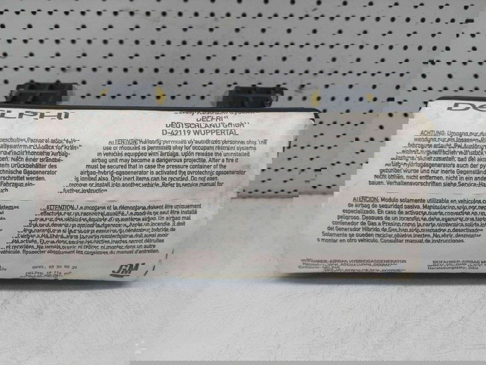  Airbag pasager Opel Meriva A [Fabr 2003-2009] 16835554
