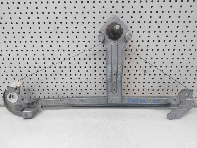 Macara manuala geam dreapta spate Opel Meriva A [Fabr 2003-2009] 93367906