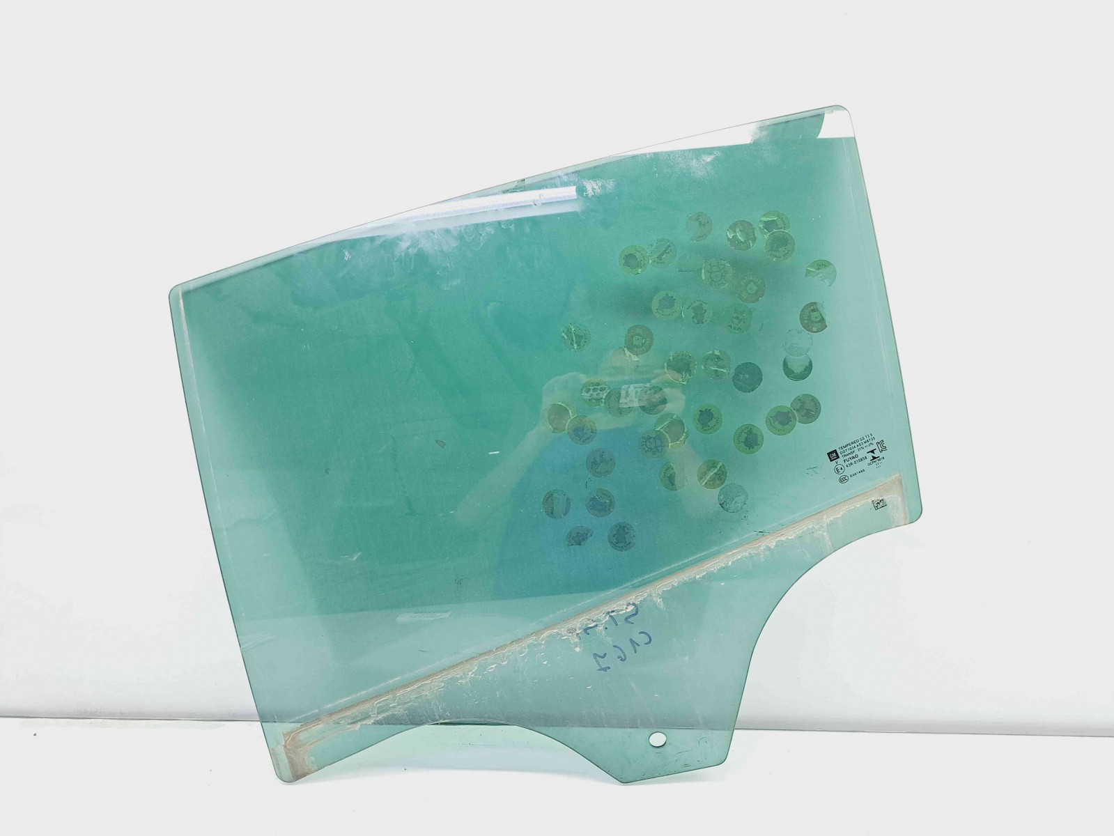 Geam usa stanga spate Opel Astra K Hatchback [Fabr 2015-2022] OEM - imagine 1