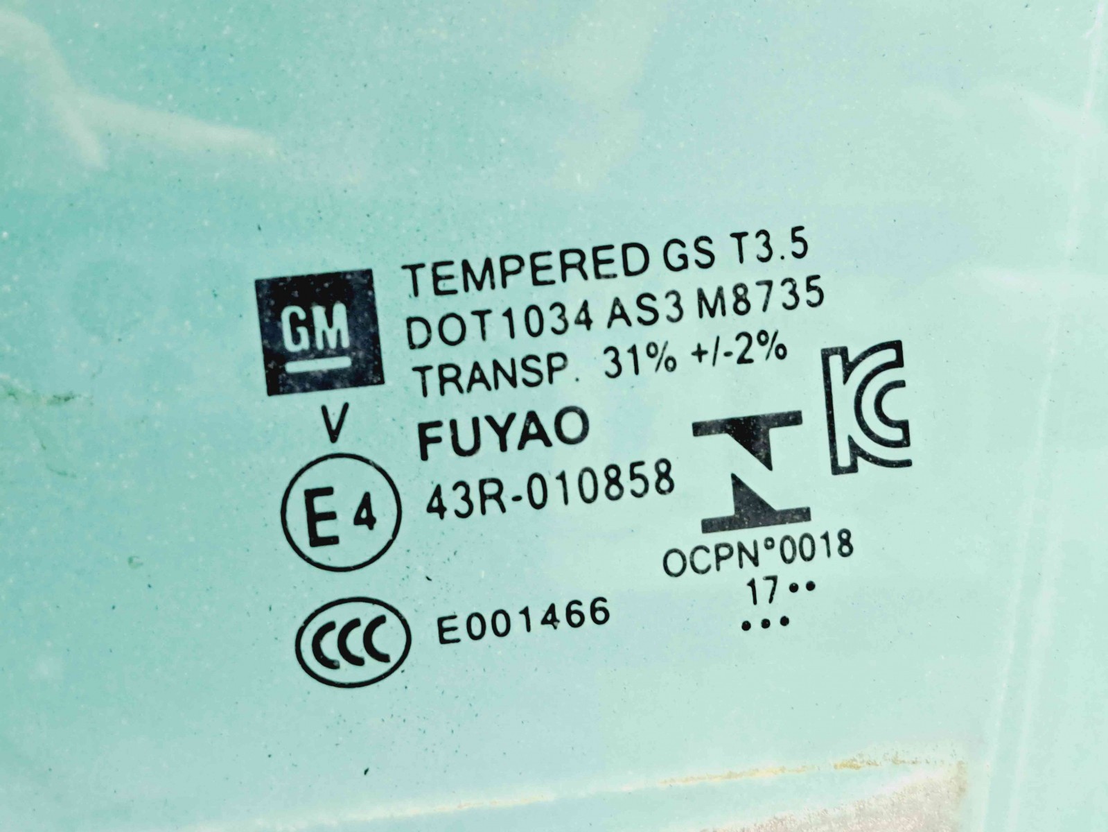 Geam usa stanga spate Opel Astra K Hatchback [Fabr 2015-2022] OEM - imagine 2