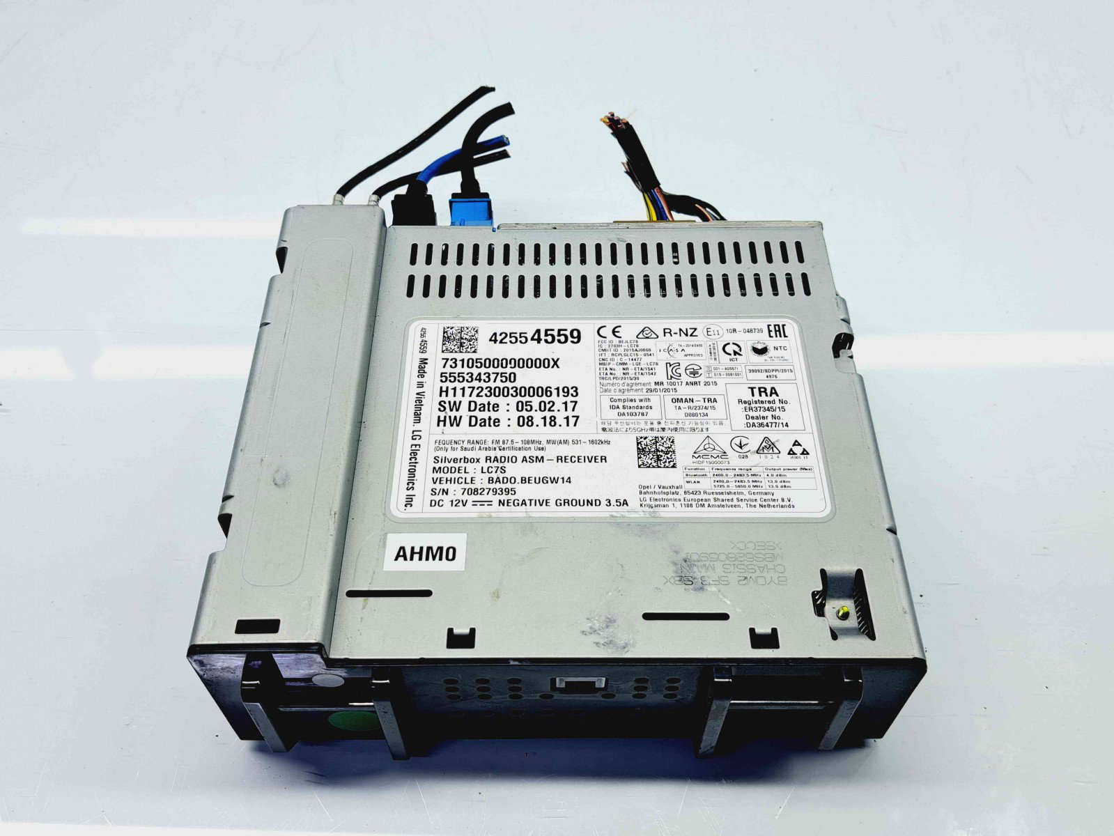 Modul multimedia Opel Astra K Hatchback [Fabr 2015-2022] 42554559 - imagine 3