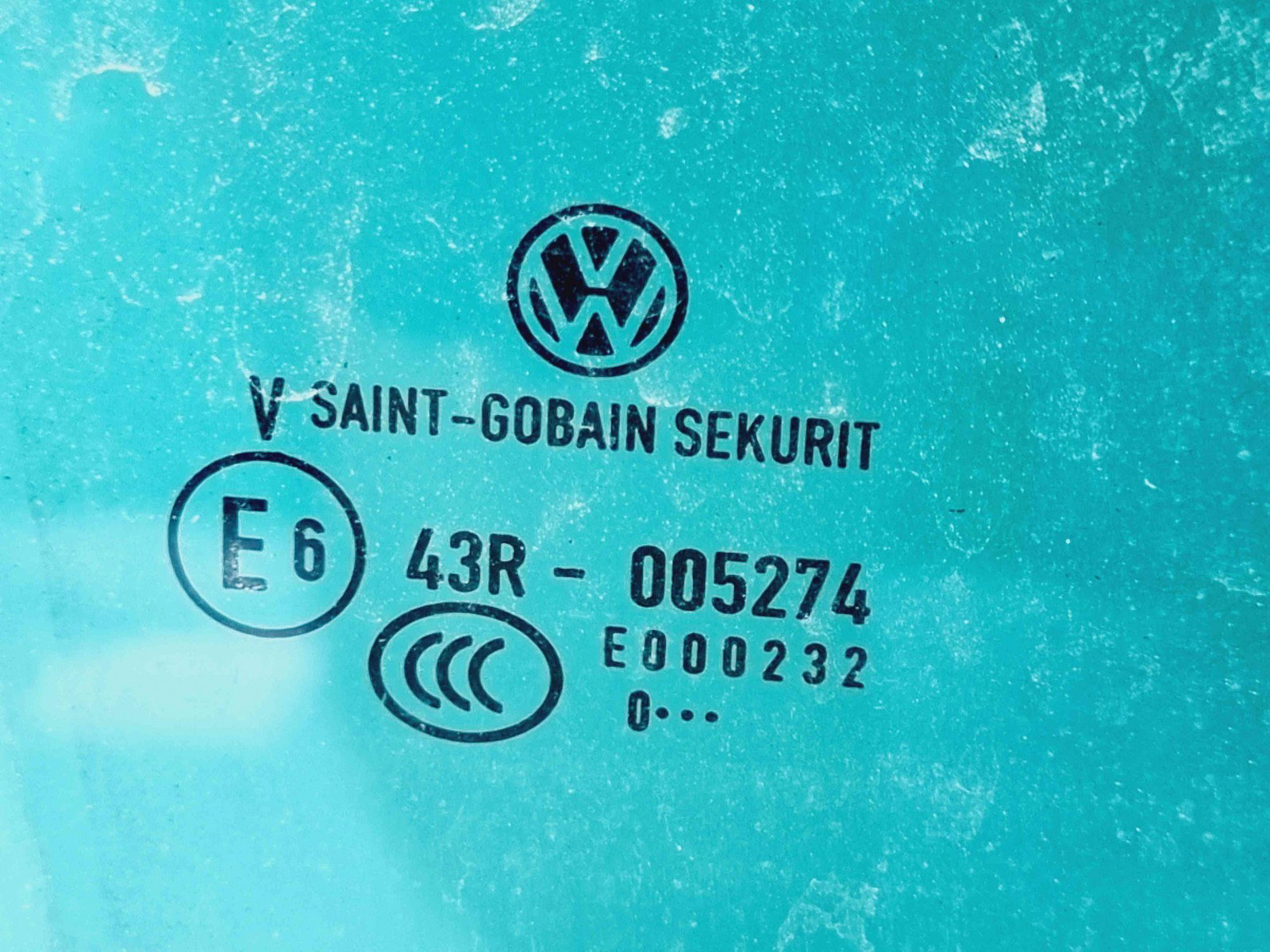 Geam usa dreapta spate Volkswagen Passat CC (357) [Fabr 2008-2012] OEM - imagine 2