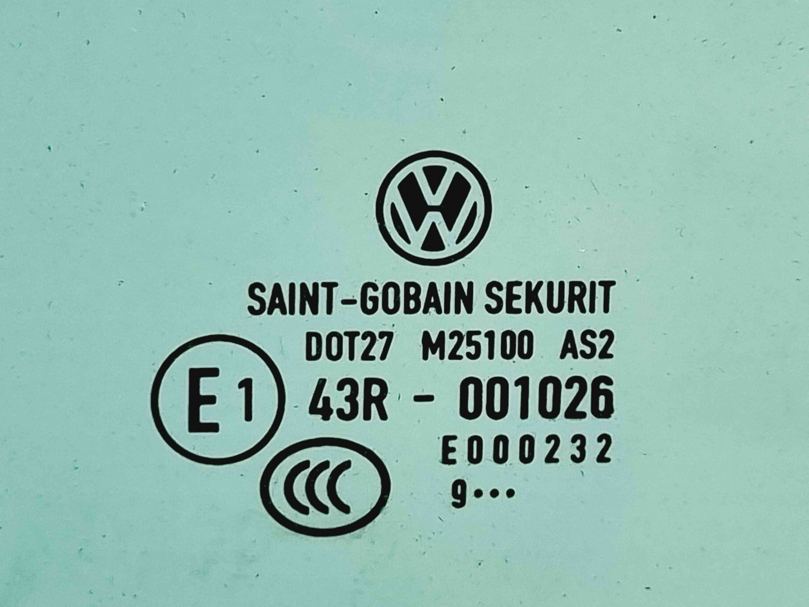 Geam usa stanga fata Volkswagen Passat CC (357) [Fabr 2008-2012] OEM - imagine 2