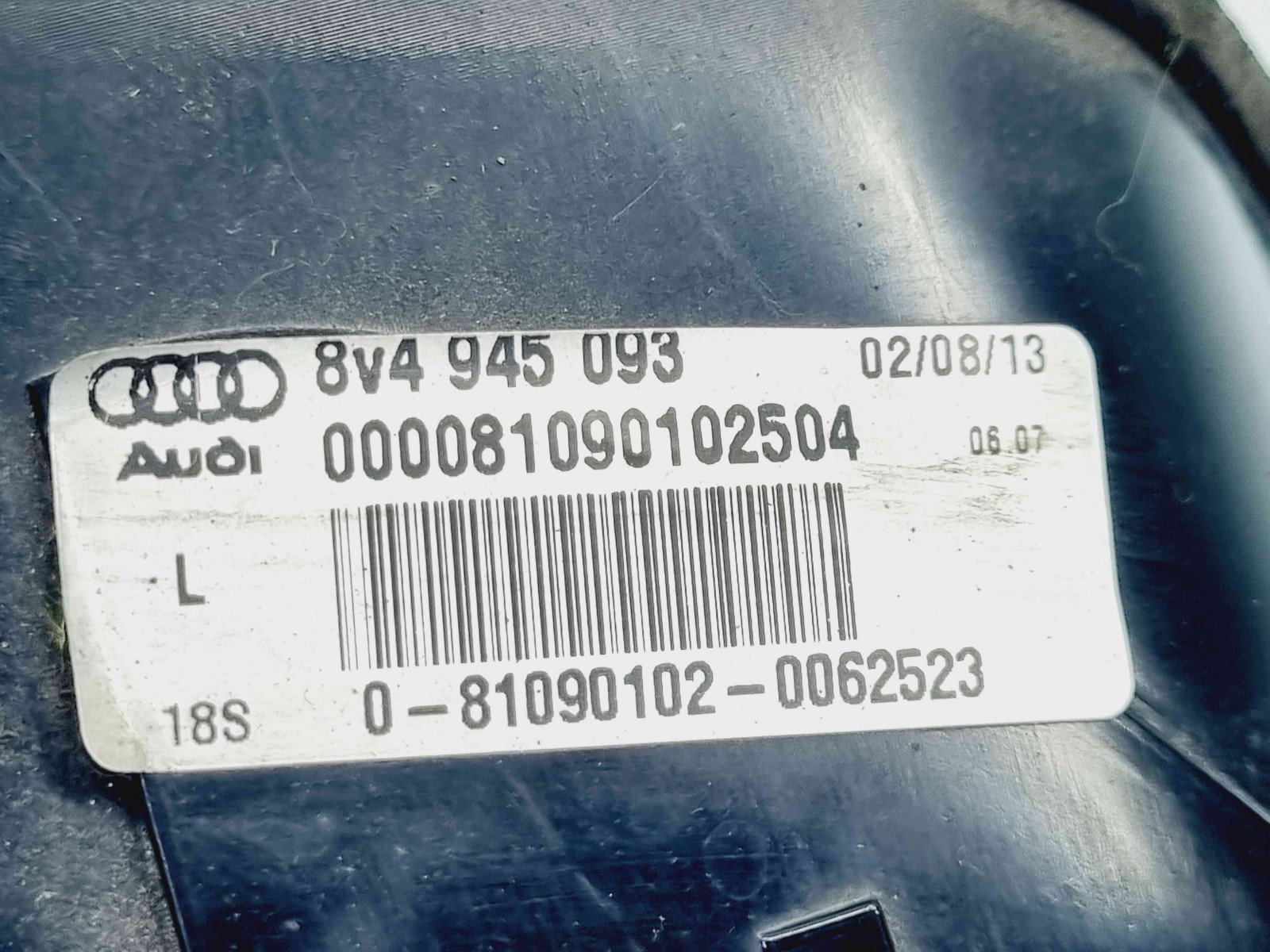 Stop haion stanga Audi A3 Sportback (8VA) Hatchback [Fabr 2012-2020] 8V4945093 - imagine 3